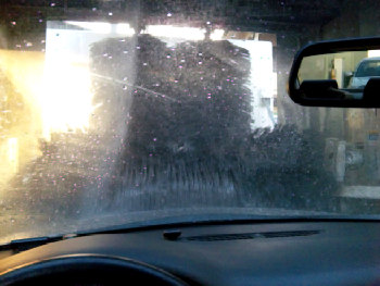 ドライブスルー洗車