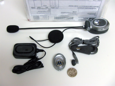 Motorola HS830+HELMET Adaptor