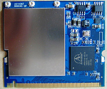 Mac純正mini PCI 11nカード