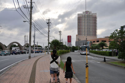 ホテル周辺の風景